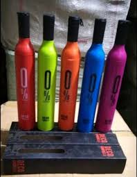 Bottle Shape Foldable Umbrella with Case – Compact Manual Portable Umbrella for Women, Men, and Kids
