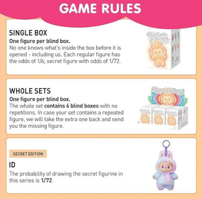 Labubu Mystery Blind Box - Limited Edition Surprise Collectible Doll
